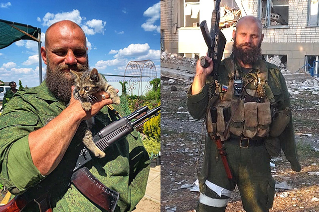    Виталий Павловский в зоне СВО. Фото:  Коллаж АиФ