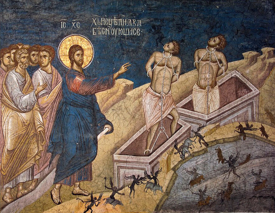 Иисус ответил: — Где труп, туда соберутся и стервятники!