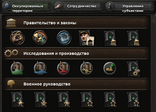 Нижняя часть политики