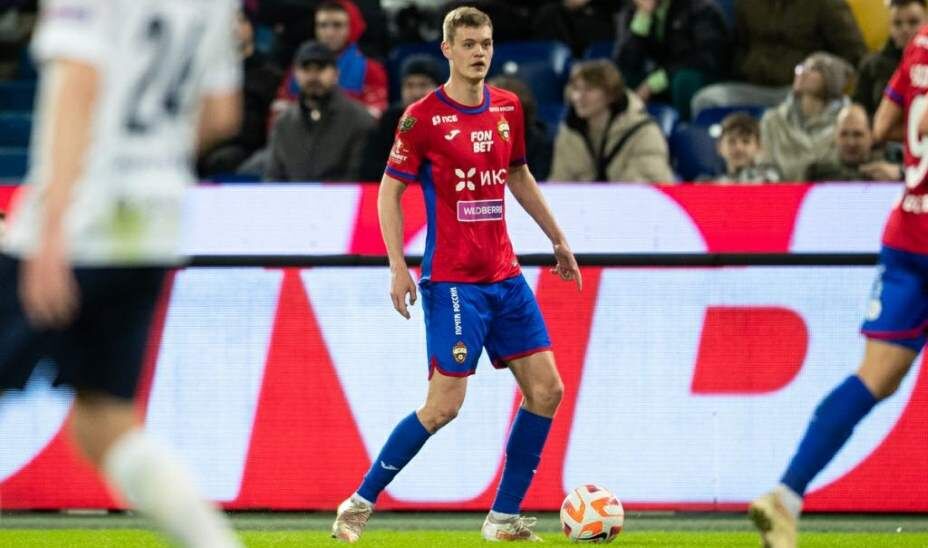    Центральный защитник Илья Агапов ждет свой шанс в ЦСКА. Фото: Сайт ПФК ЦСКА