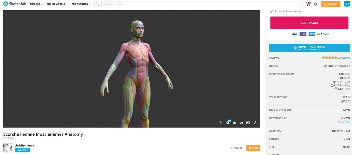 Скриншот с сайта https://sketchfab.com