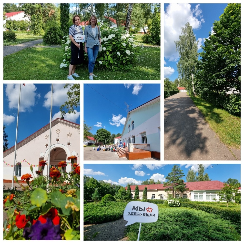 Коновалова Елена Владимировна директор лагеря и Елена Рыженкова, incamp.ru, автор статьи