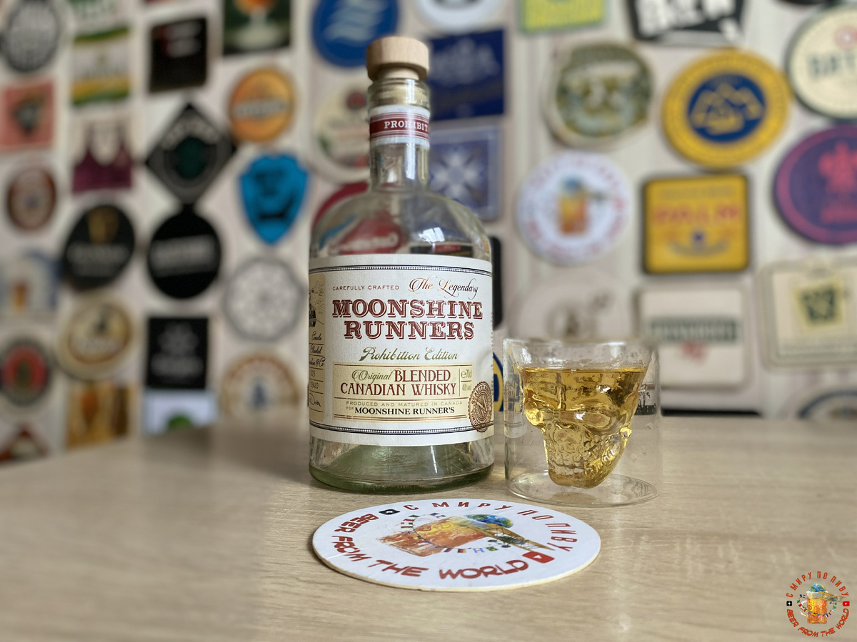 Обзор виски "Moonshine Runners Canadian Whiskey"