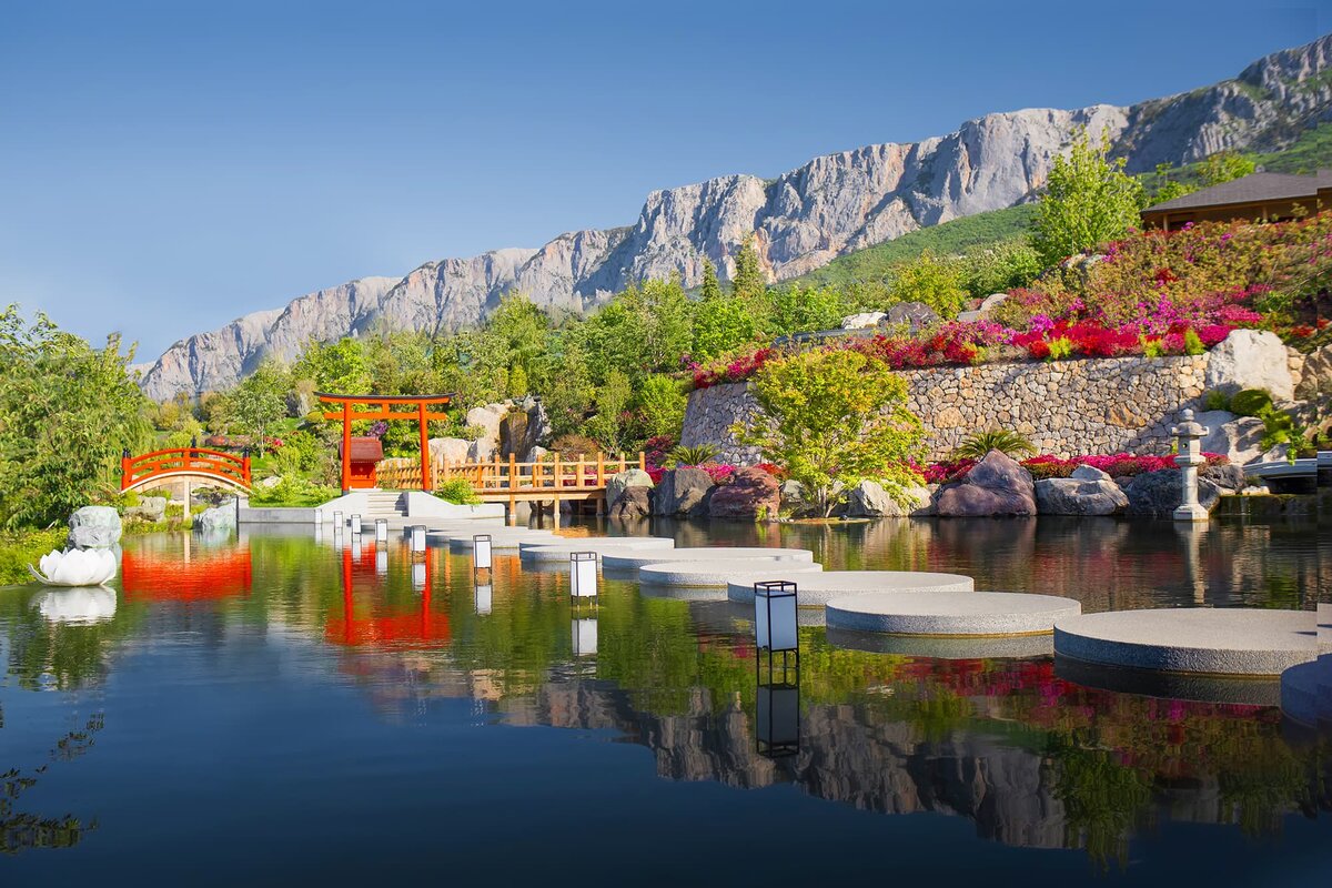 Японский сад “Шесть чувств”, Мрия, Ялта