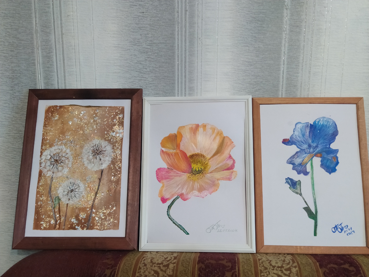 Фото автора. Эо мои работы за три дня марафона