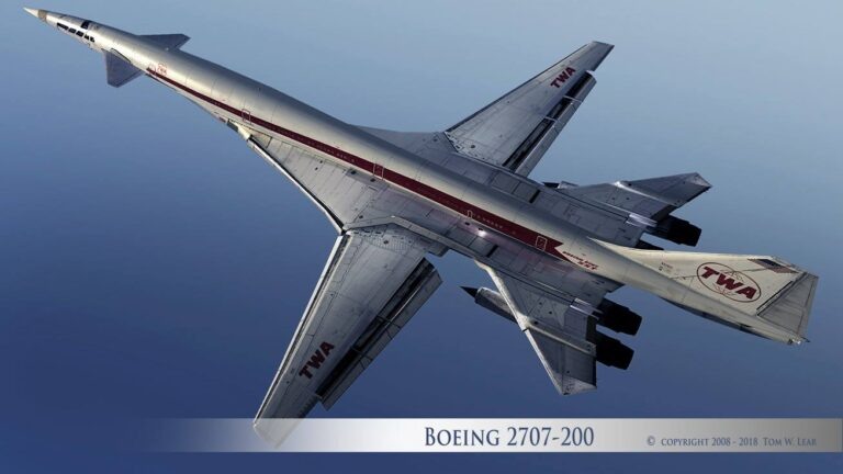  Модель Boeing 2707