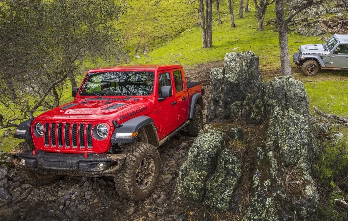 Jeep Gladiator в топовом исполнении Rubicon 