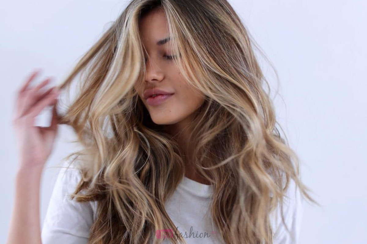 Эффект выгоревших волос