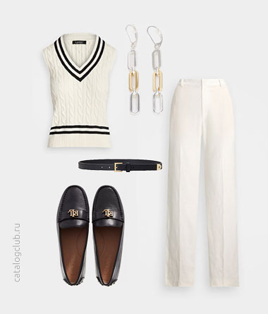 Белый образ в Морском стиле Лето 2024