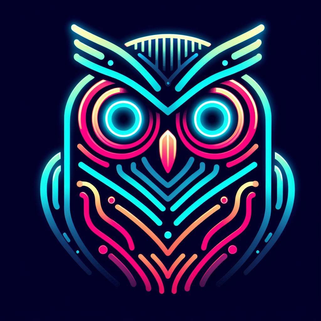 Такой логотип создала нейросеть. Первоначальный вид.