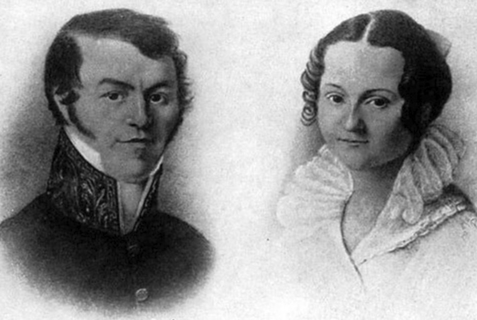 Михаил Андреевич Достоевский и его жена Мария Фёдоровна