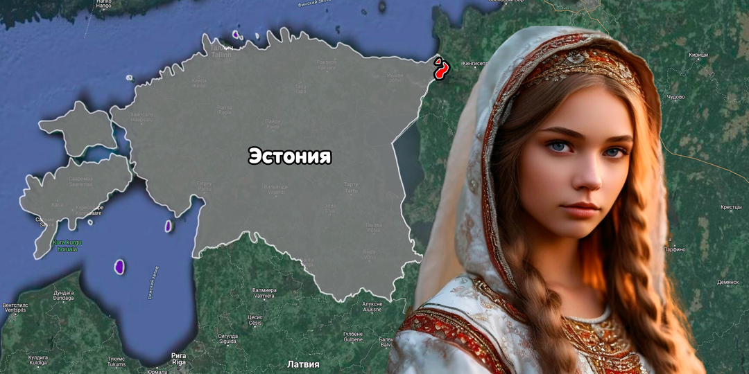 Единственный район Эстонии, где русские в большинстве, а эстонцев почти нет