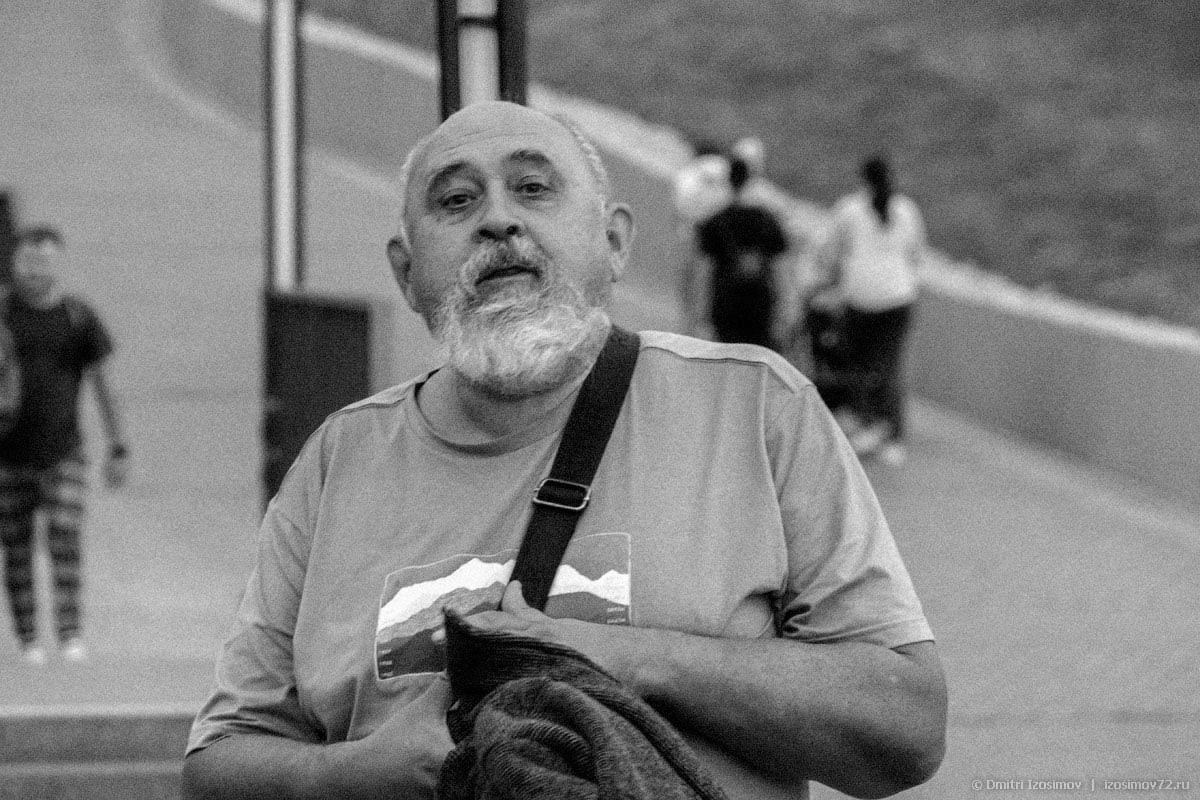 Владимир Богомяков, поэт, философ, прозаик. Тюмень. Фото Dmitri Izosimov из архива Владимира Богомякова