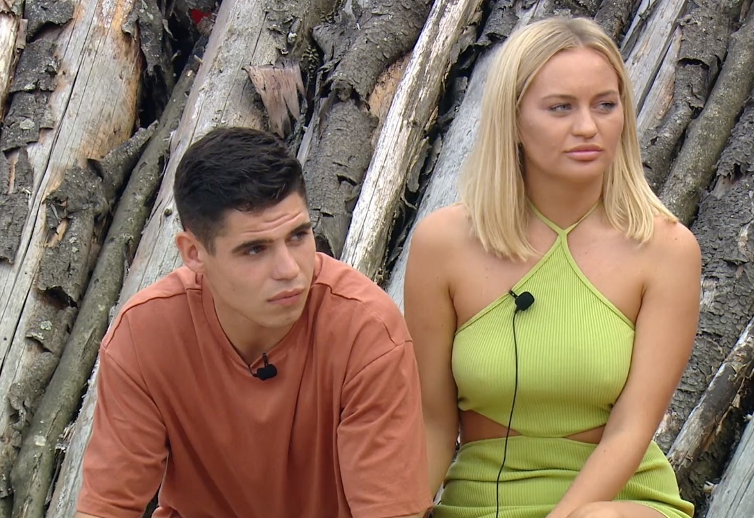 Максим Зарахович и Элина Рахимова (фото из эфира на «Okko»)