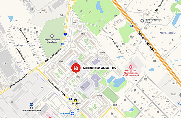 СКРИНШОТ КАРТЫ МЕСТНОСТИ, ГДЕ ПРОИЗОШЛО ЧП//"ЯНДЕКС. КАРТЫ"