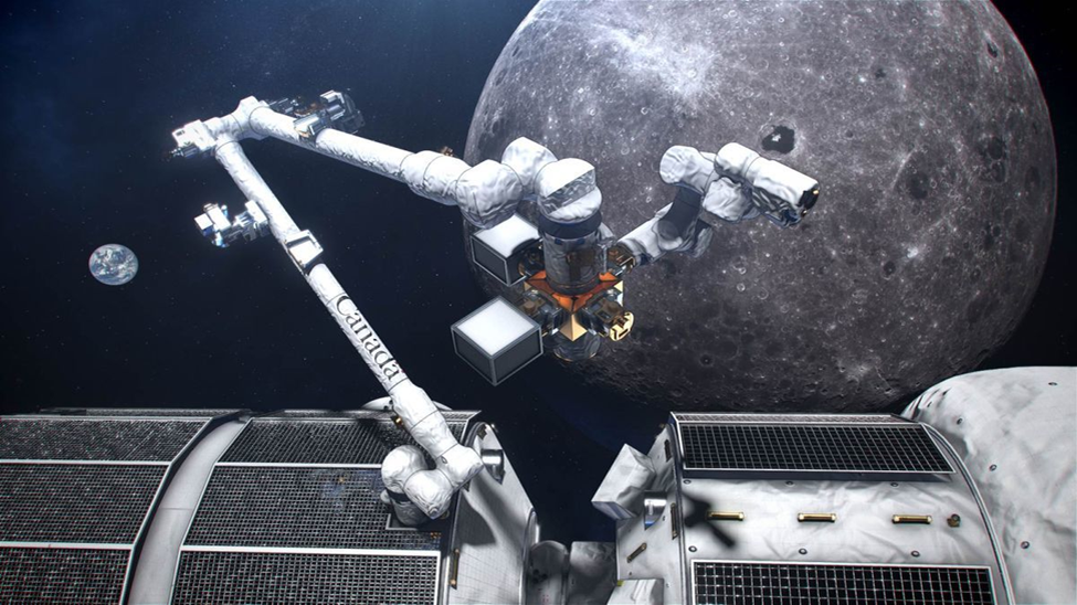 Проект дистанционного манипулятора Canadarm 3. Инфографика: NASА