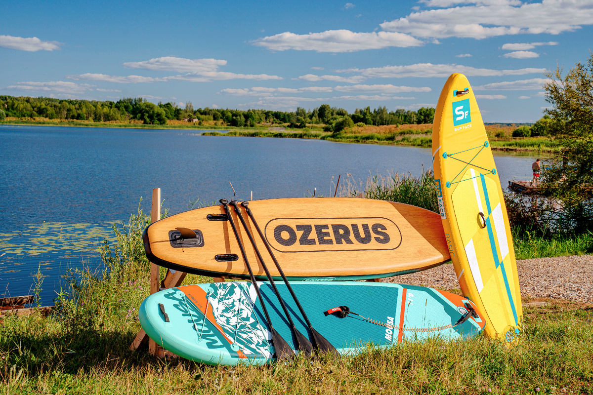 На SUP-досках можно покататься бесплатно