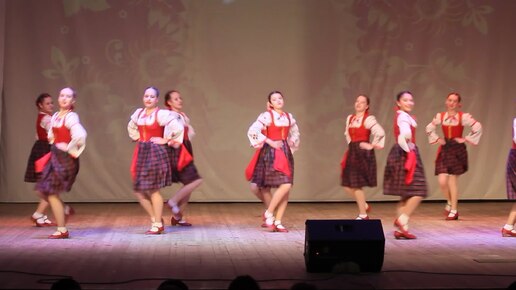 Русский народный танец топотуха