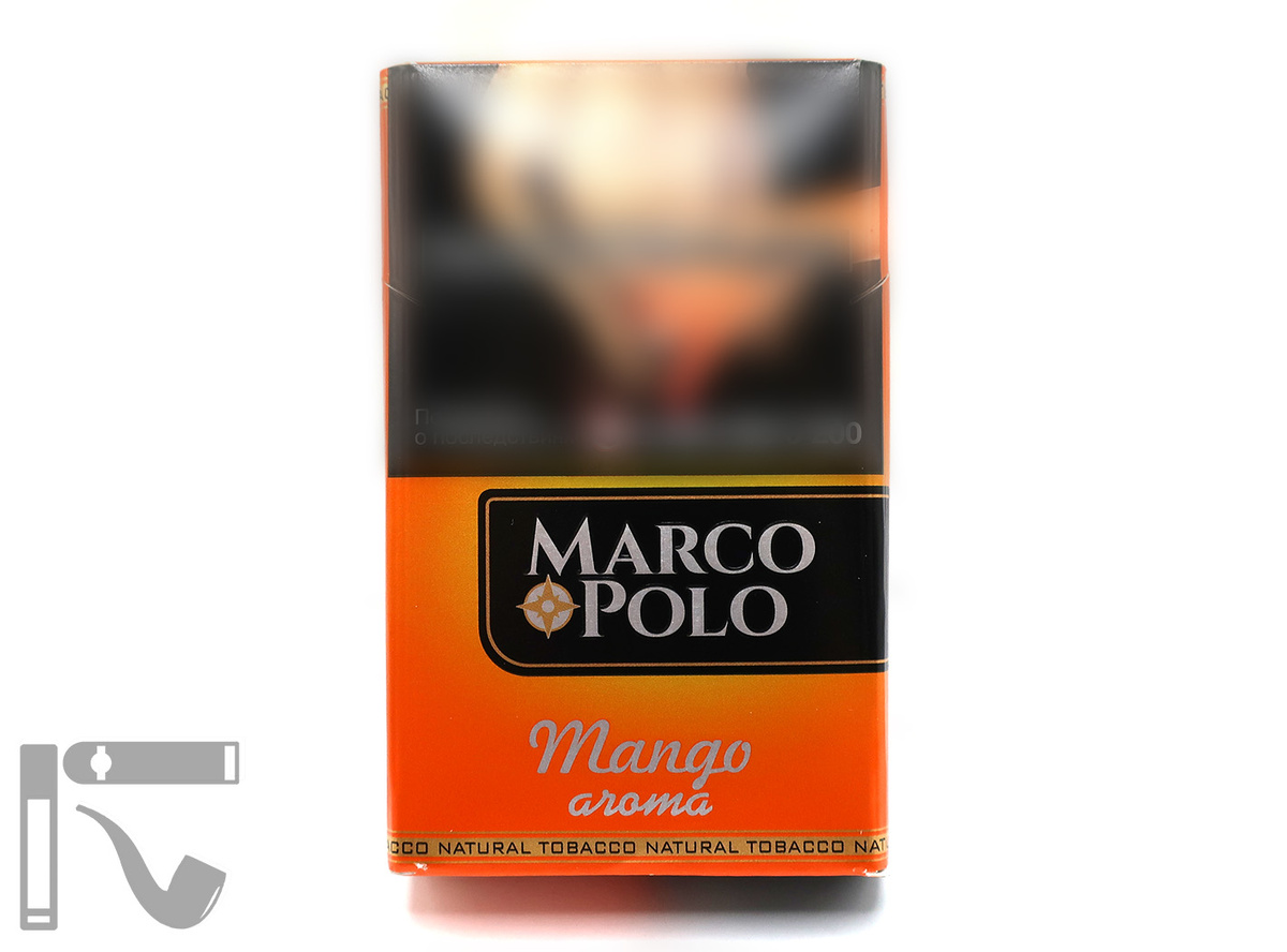 Сигариллы Marco Polo Mango Aroma. Фото: © канал "Уголок Курильщика"