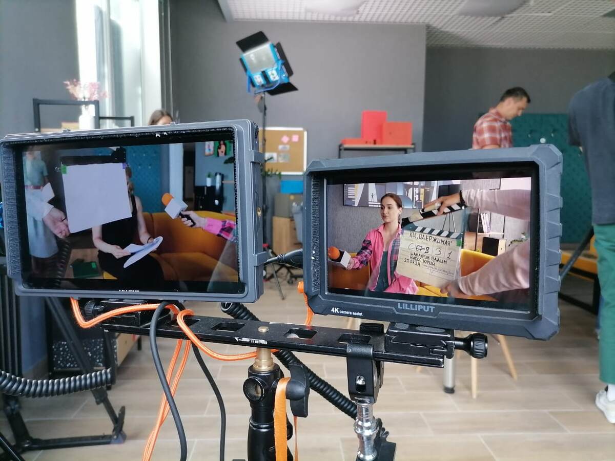 Съёмки сериала "Кризисный центр"