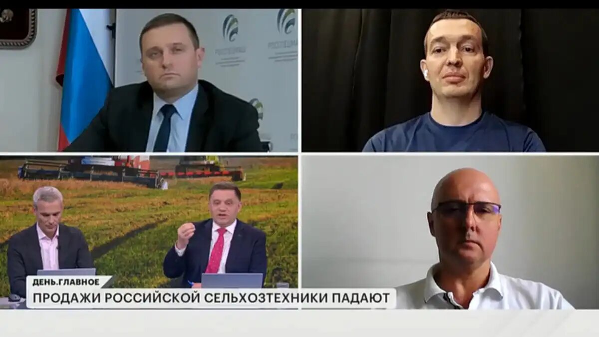 Фото: Скриншот с видео, опубликованного на сайте РБК ТВ (прямой эфир передачи «День» на РБК-ТВ)