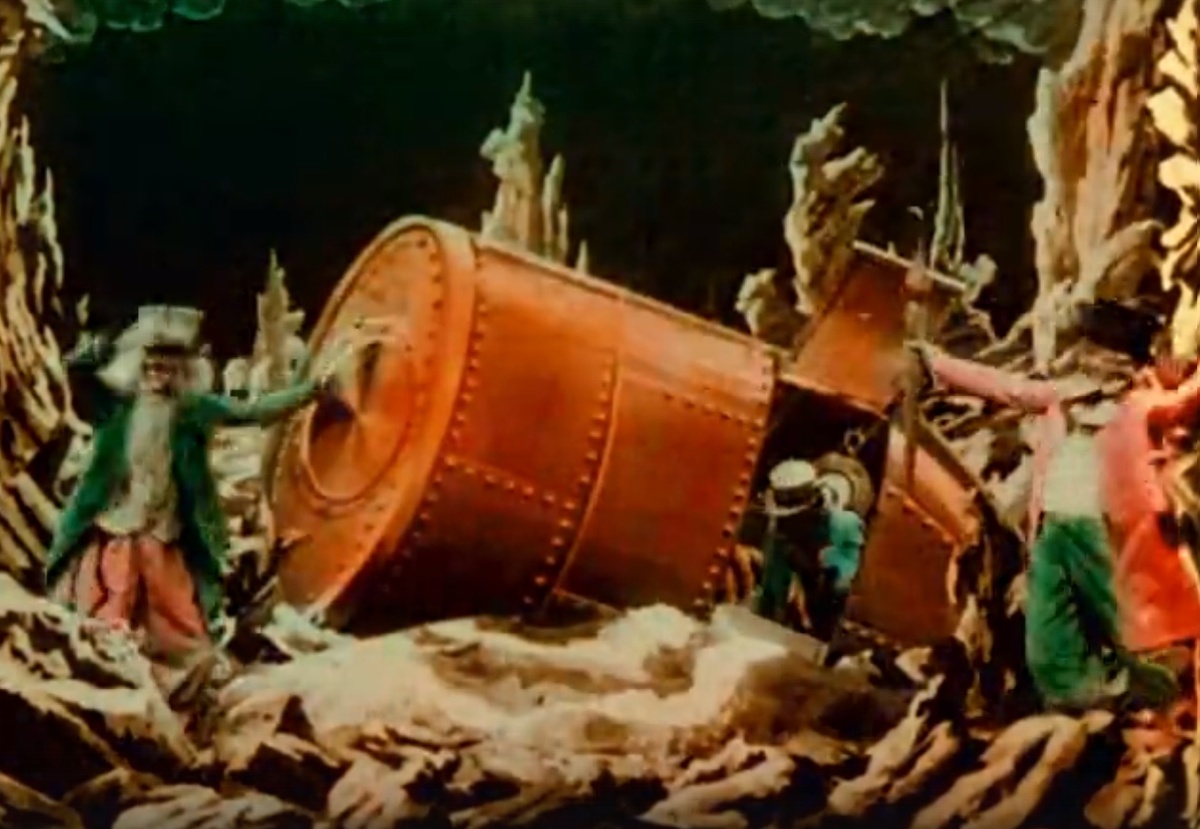 Фильм «Путешествие на Луну» / Le Voyage dans la Lune (1902) / Жорж Мельес / Georges Méliès / Франция