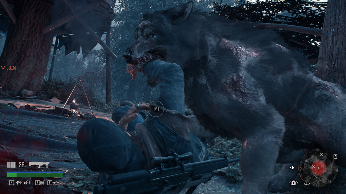 Волк мутированный