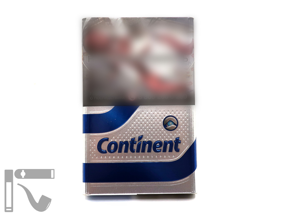 Сигареты Continent Silver. Фото: © канал "Уголок Курильщика"