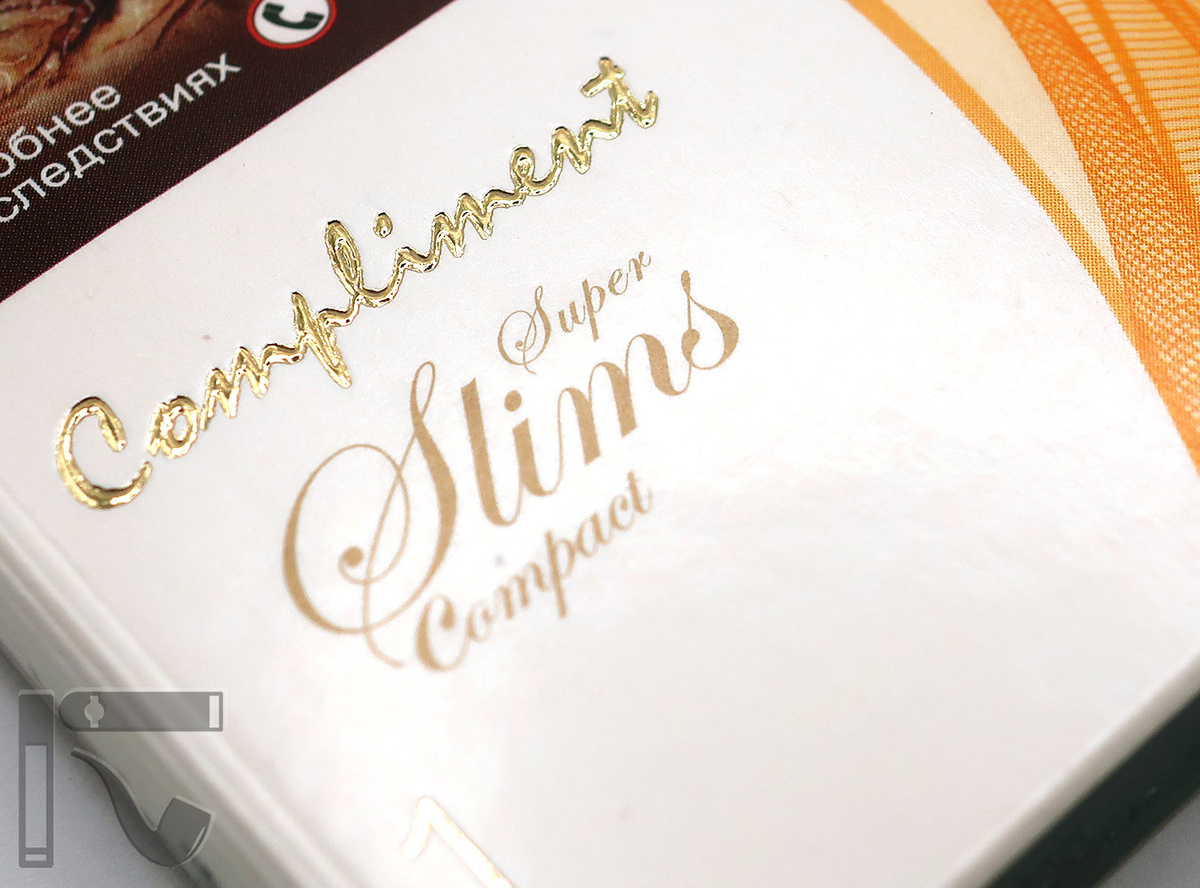 Сигареты Compliment 1. Фото: © канал "Уголок Курильщика"