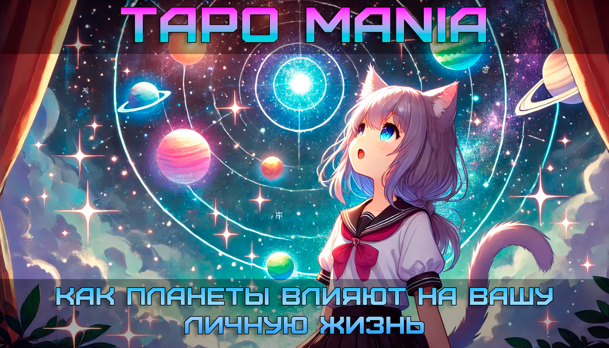 Узнайте все про влияние планет на Вашу жизнь! Только на Таро Mania!