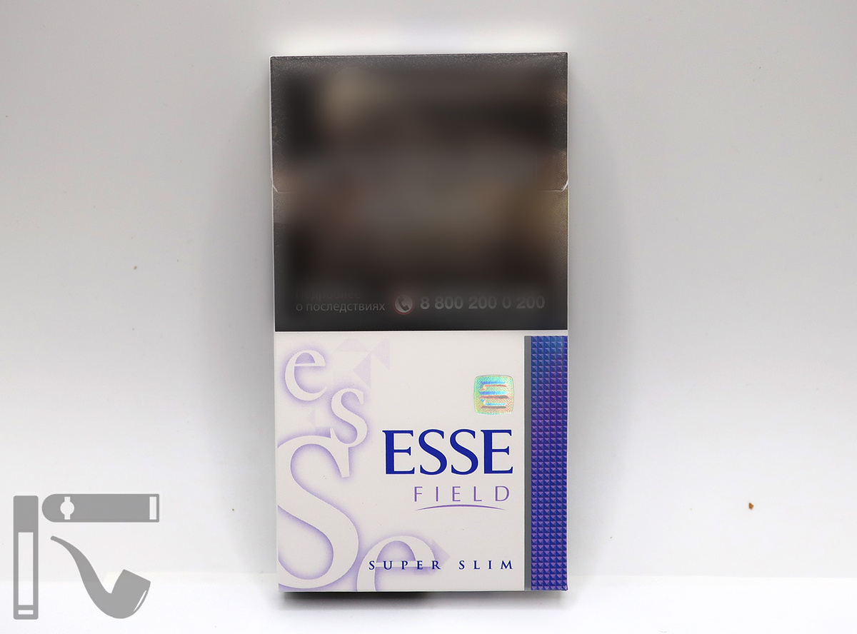 Сигареты ESSE Field. Фото: © канал "Уголок Курильщика"