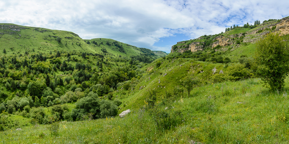 Панорамы Берёзовского ущелья