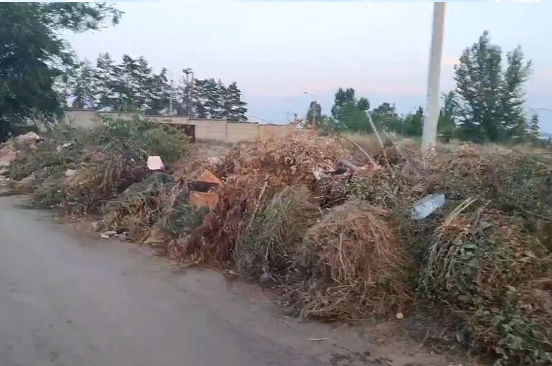    Мусорка на улице Кубанской
