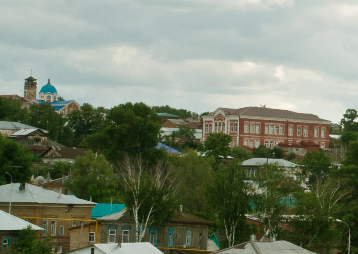 Вид на Бирск с Галкиной горы