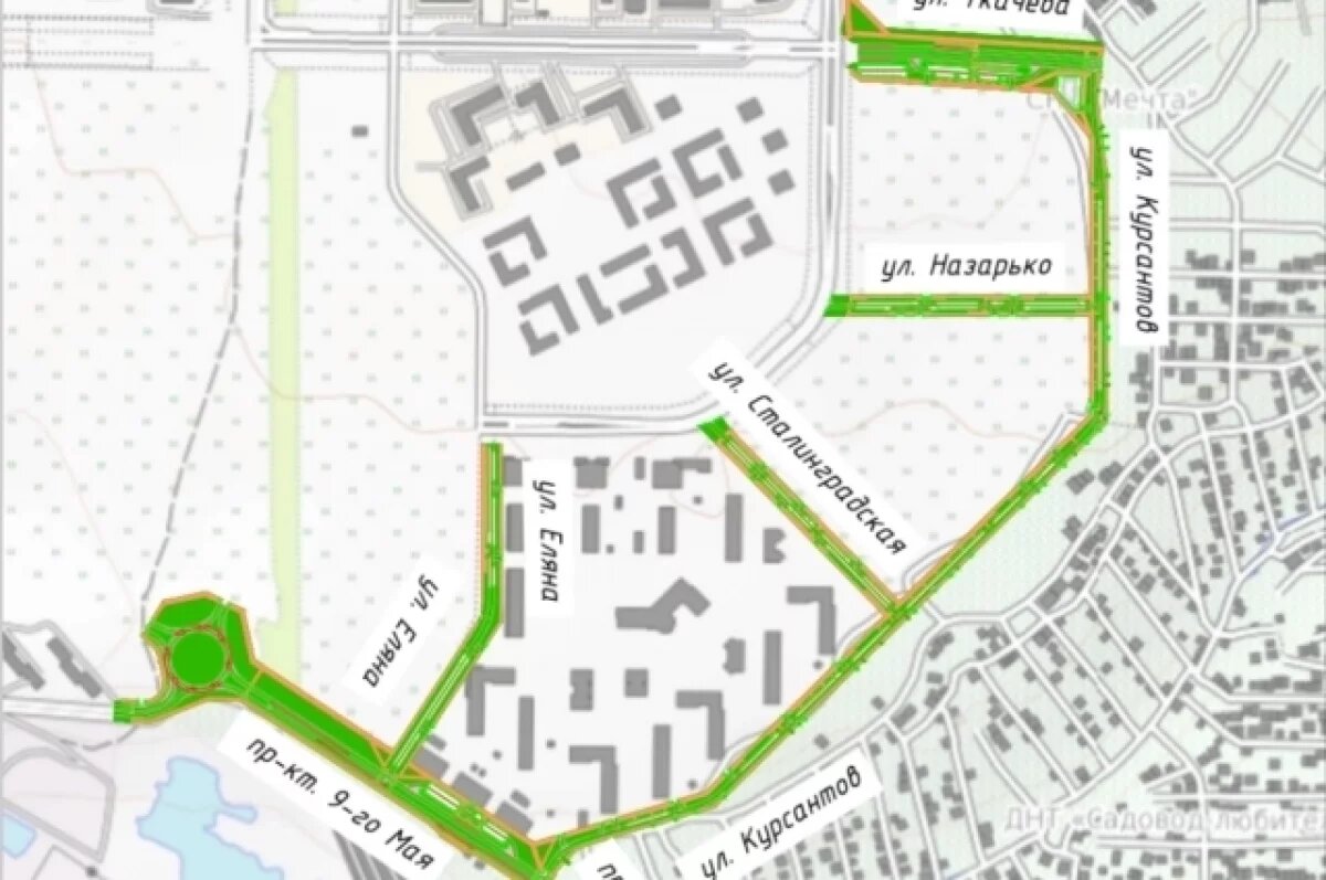    Госэкспертиза утвердила план строительства дорог на Левенцовке в Ростове