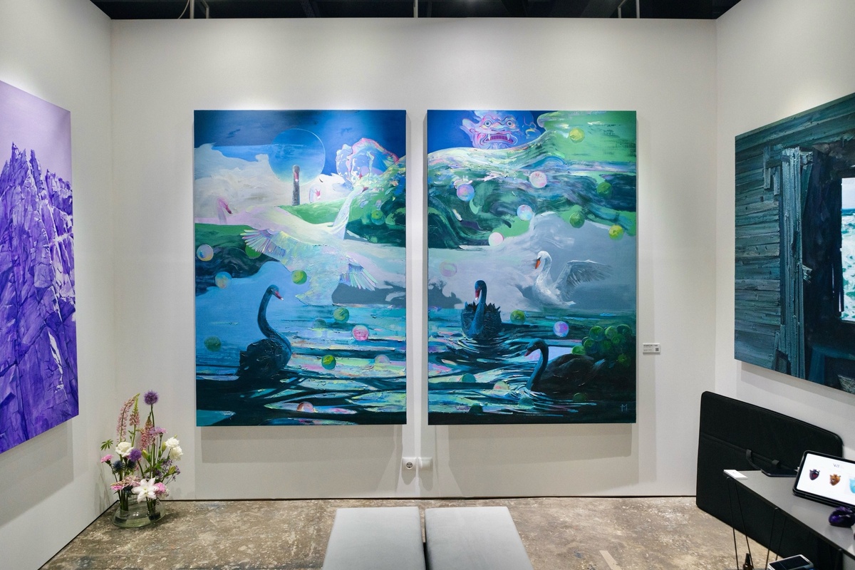 Ярмарка современного искусства «SCAN FAIR», стенд @artobject_russia Красноярск