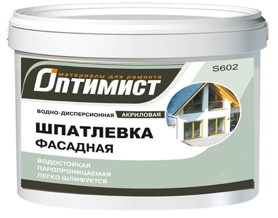 Какой это вид шпатлёвки,фасадная,или выравнивающая,мб финишная-всё это прописано большими буквами на самой банке,вместе с характеристиками