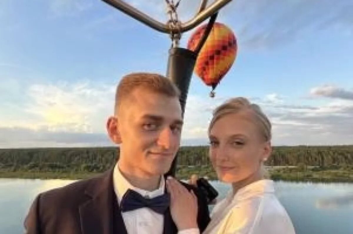    Рязанские молодожены зарегистрировали брак в полете на воздушном шаре