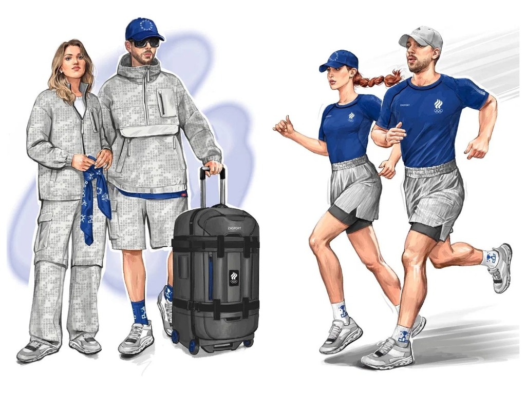 Вот такая форма планировалась на Олимпиаду в Париж (из соцсетей Яны Рудковской)