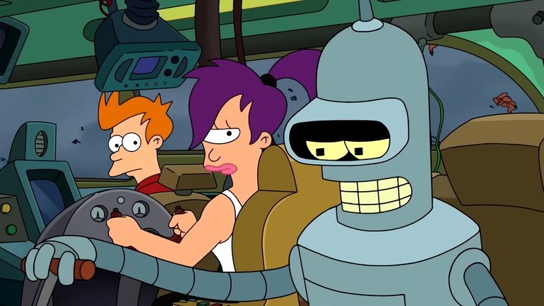    Кадр из мультсериала «Футурама»