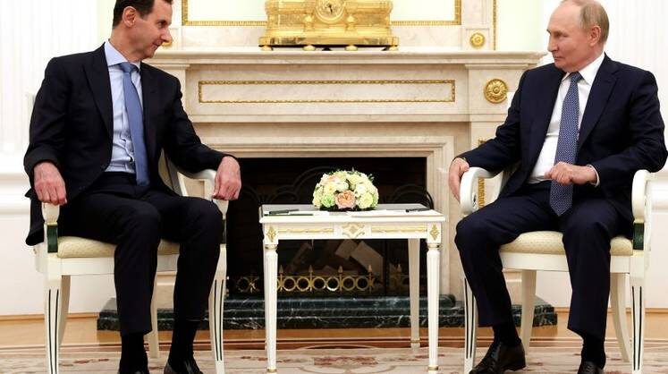    kremlin.ru/Валерий Шарифулин, ТАСС Встреча Владимира Путина с президентом Сирии Башаром Асадом
