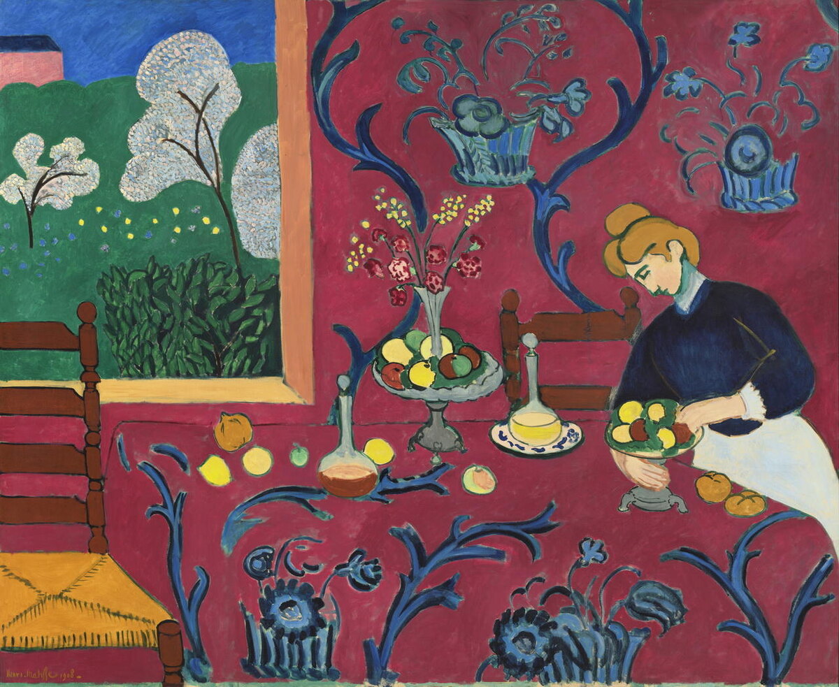 Анри Матисс «Красная комната (Гармония в красном)»