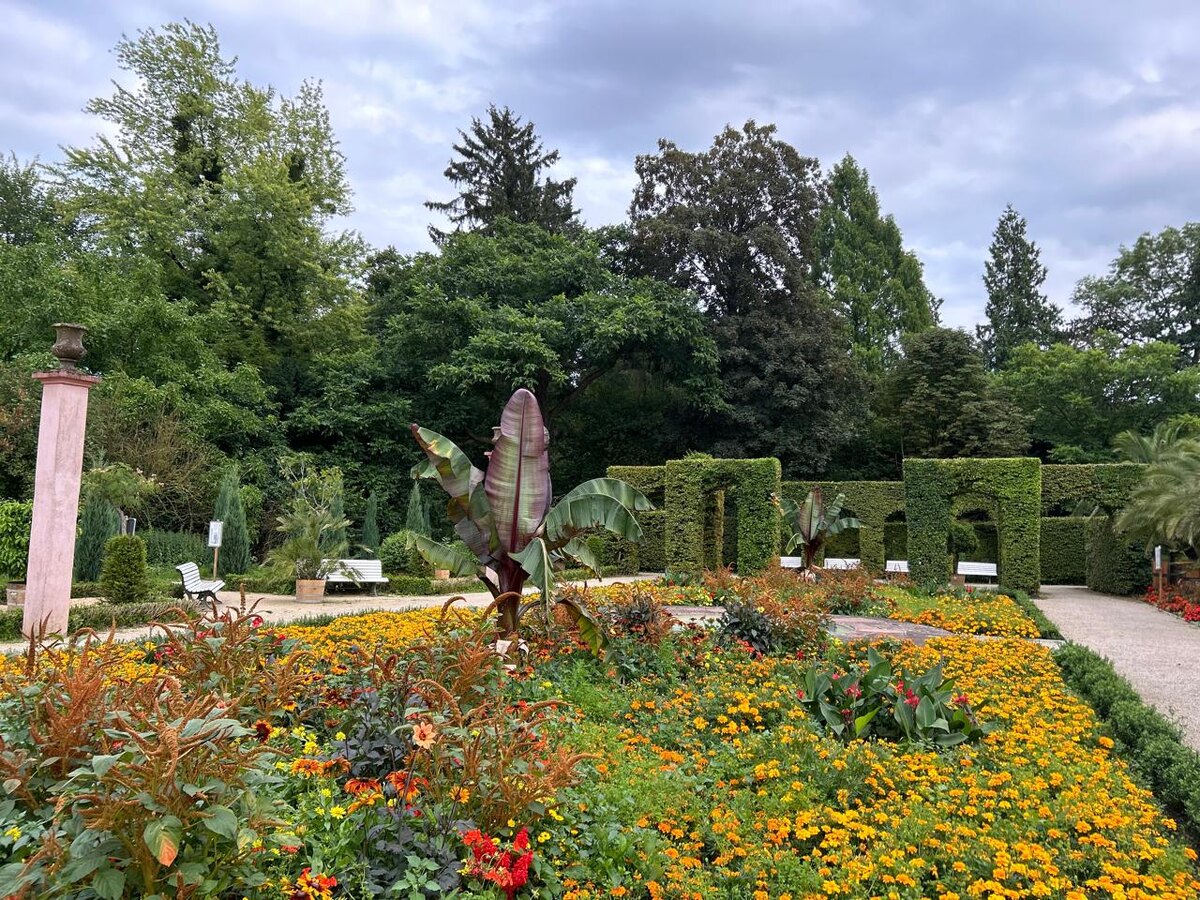 Курортный парк в Бад Пирмонте.