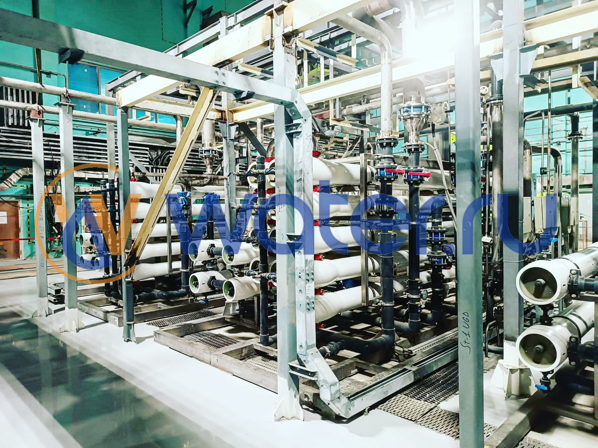 Система обратного осмоса произведенная ГК WATER.RU для  АЭС Руппур water.ru