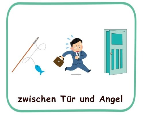 zwischen Tür und Angel