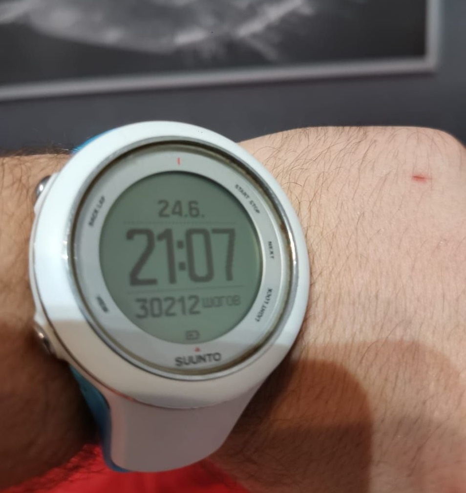 Так в среднем двигаюсь я почти каждый день