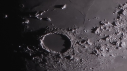 Луна 3 марта 2020-го года _ Съёмка при помощи телескопа МАК 102 _часть 2