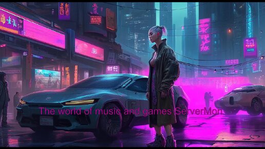 Oasis: Rain and Ambient Music | Cyberpunk Bedroom