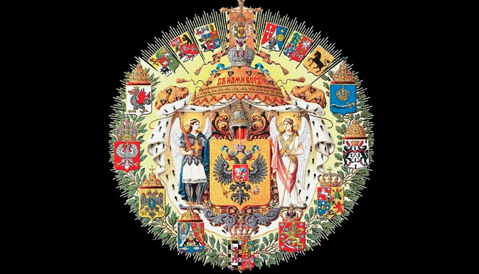 Архангел Гавриил — одна из фигур, поддерживающих щит на большом гербе Российской империи. Фото: ruskontur.com