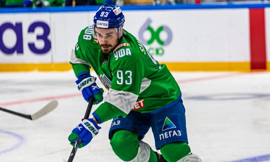    Нападающий Шмелев покинет «Салават Юлаев». Фото: ХК «Салават Юлаев»